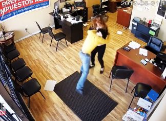 brave woman fights back thief