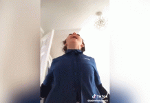 woman screaming