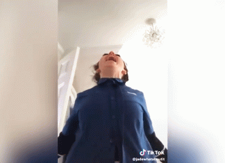 woman screaming
