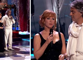 andrea bocelli reba mcentire performance