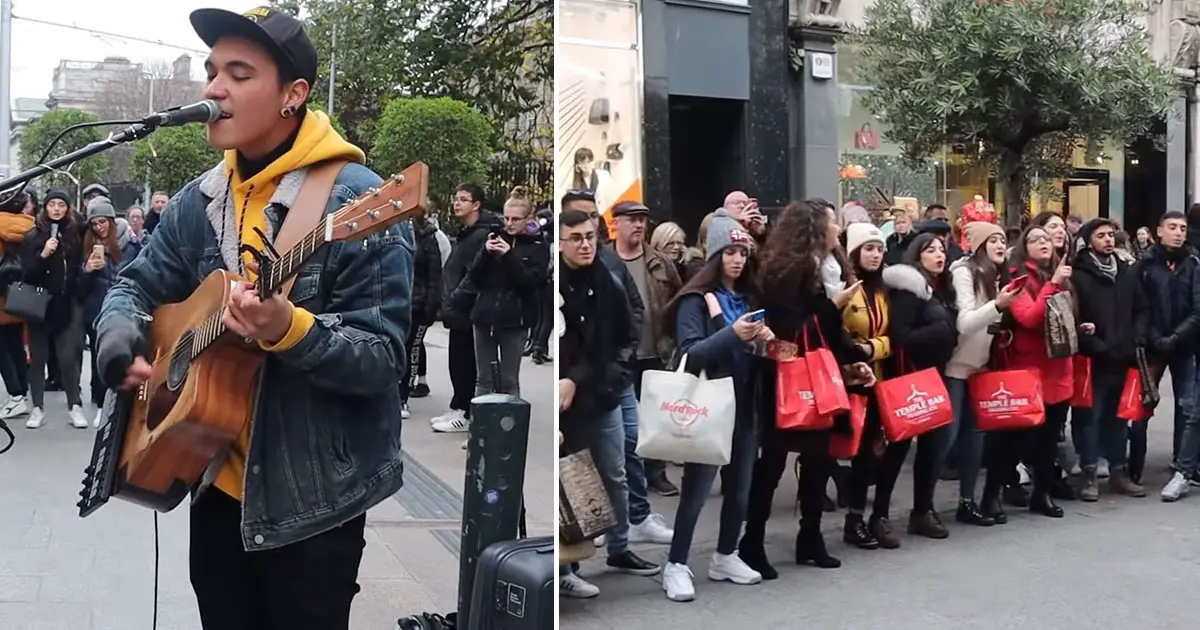 busking in dublin