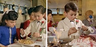 flavio the 6-year-old waiter