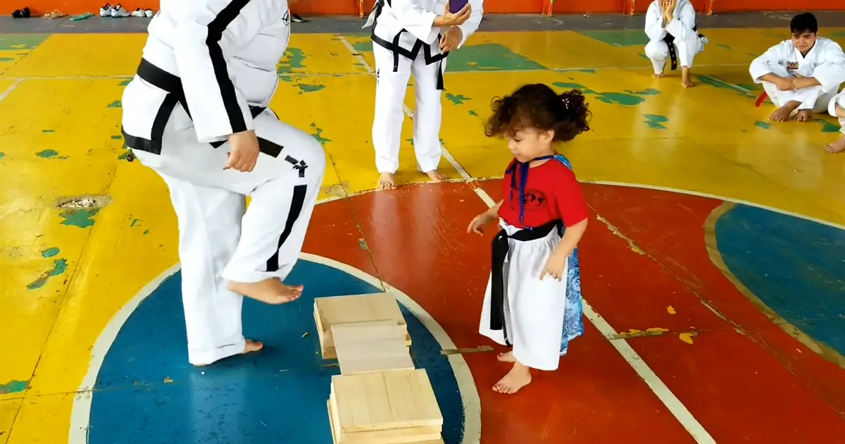 taekwondo girl funny