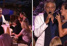 andrea bocelli performs with wife