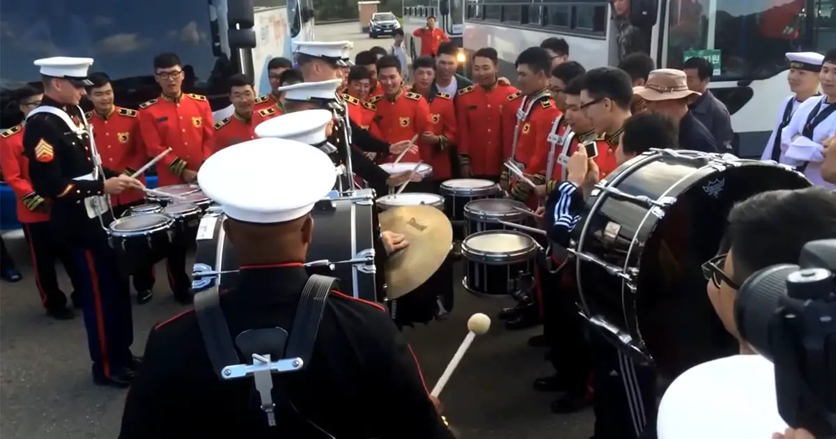drum battle marines