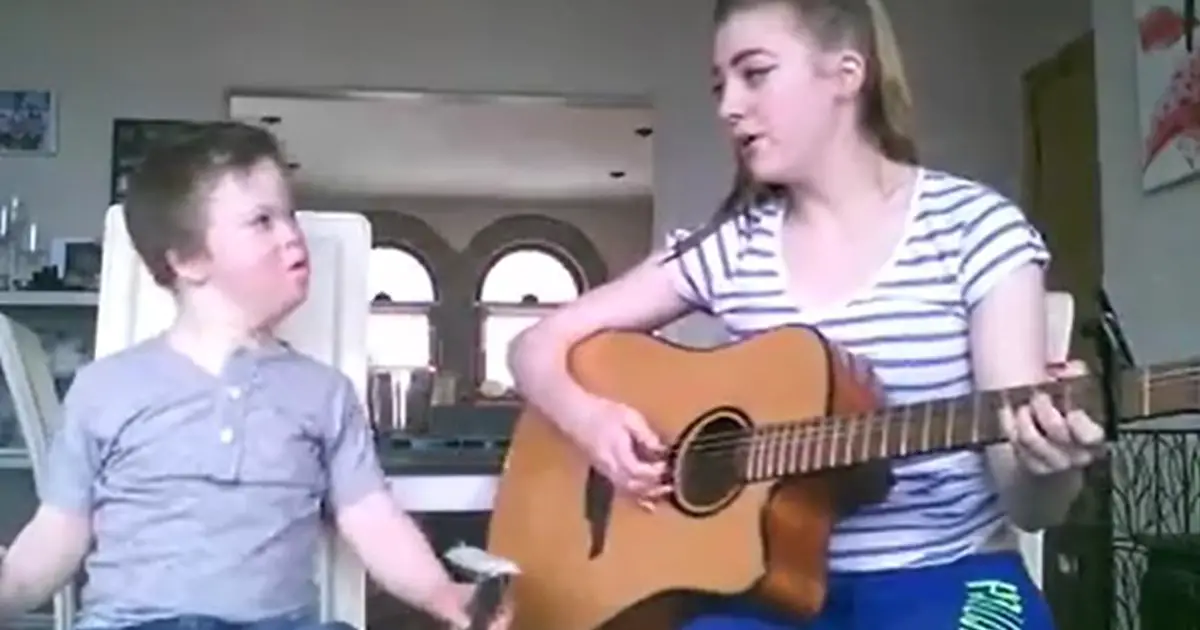 leah-and-brother-sing