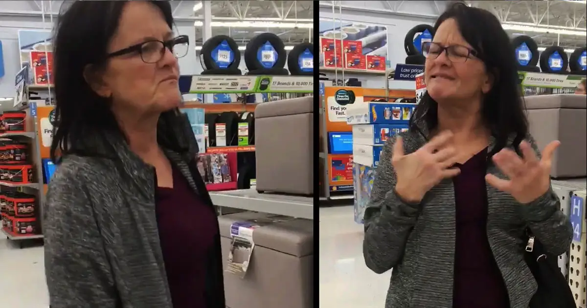 Racist Woman Asks People To Speak In English. They Have The Perfect