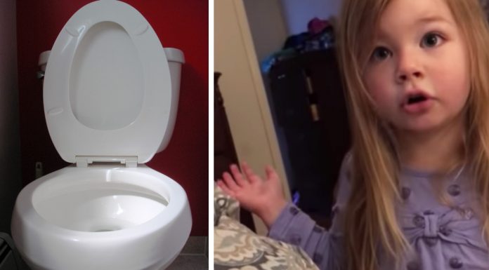 toddlers toilet seat lecture