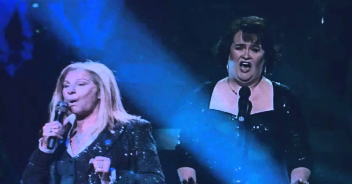 Barbra Streisand Sings “Memory” From Cats But when Susan Boyle joins in ...