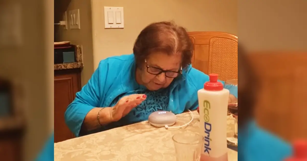 grandmother-learning-google-home