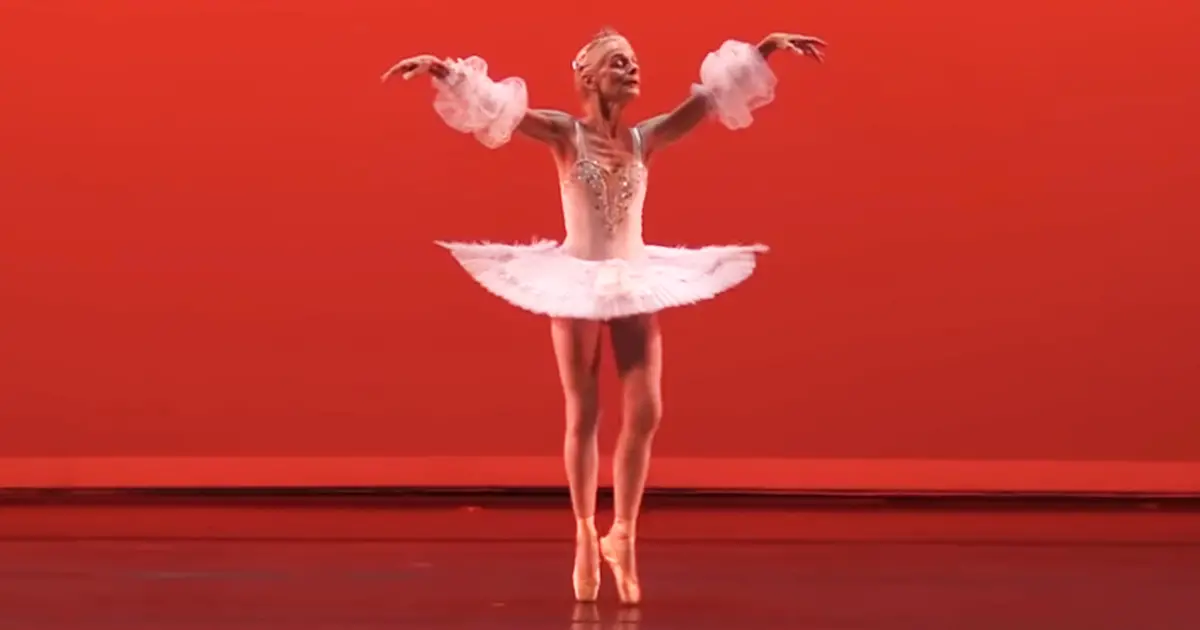 82 Yr Old Ballerina Performs Masterful Routine Broadcast Around The World