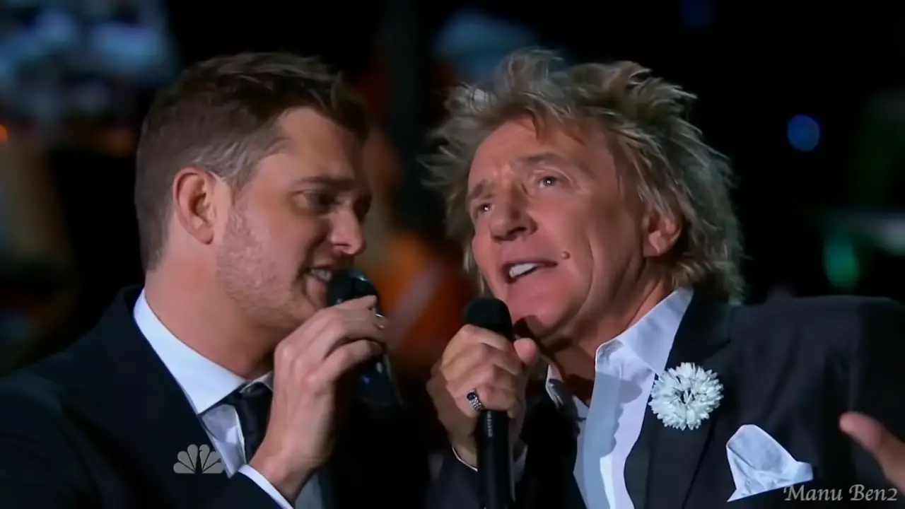 Michael Bublé & Rod Stewart - Winter wonderland (2012) 1-7 screenshot