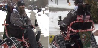 Disable-man-plows-snow2