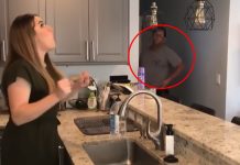 dad interrupting news