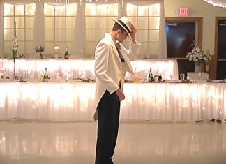 groom dance off smooth criminal