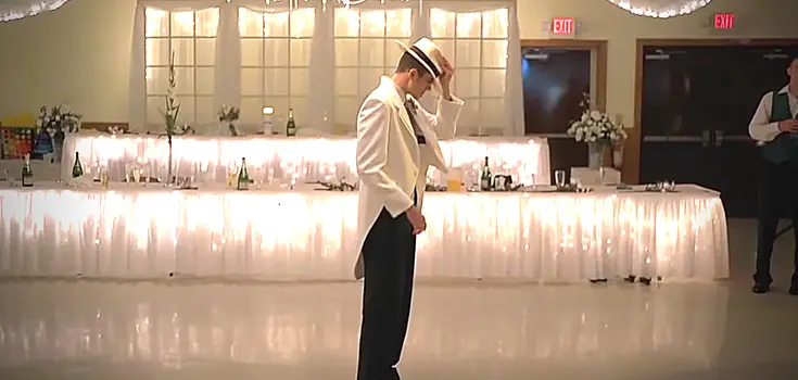 groom dance off smooth criminal