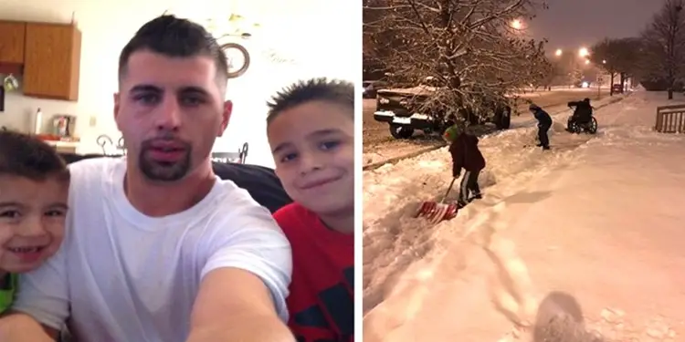 proud-dad-moment-sons shovel