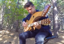 sound silence 18 string harp