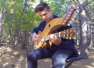 sound silence 18 string harp