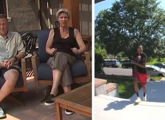 couple-gardening-stranger-walks-inside