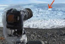 man-points-camera-ice