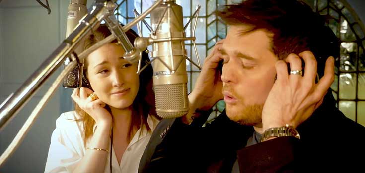Michael Buble Sings duet song