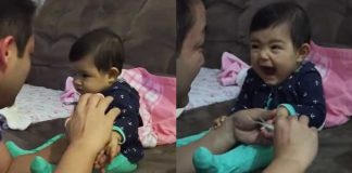 baby-pranks-dad-nailcut
