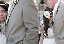 dying-father-walks down the aisle