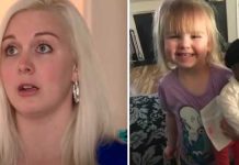 Toddler responds cashier black doll