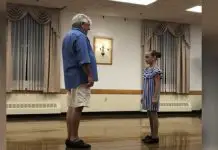 Grandpa-grandaughter duo tap their ways into the hearts