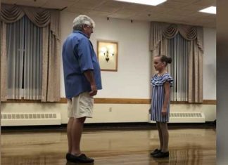 Grandpa-grandaughter duo tap their ways into the hearts