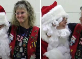 christmas santa lap come home