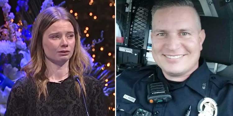 Fallen Officer's Daughter Delivers a Heartbreaking eulogy