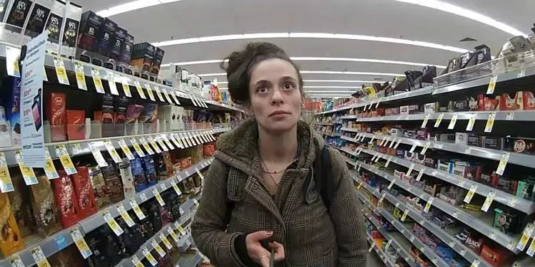 Woman Was Shoplifting