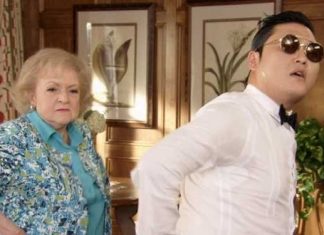 Betty White Gangnam Style