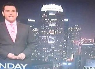 weatherman finds a creative way