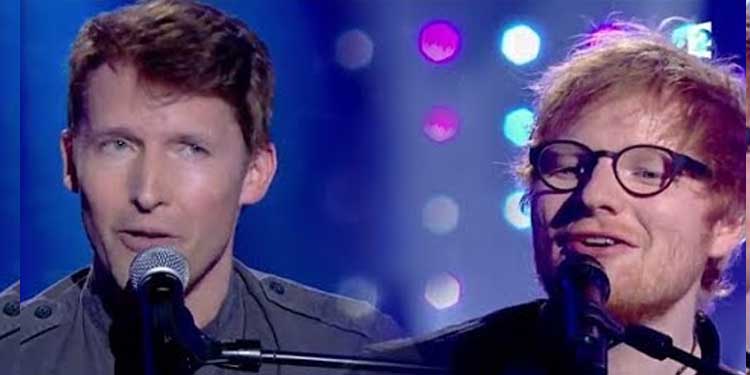 Sheeran Joins James Blunt