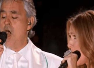 Andrea Bocelli And Celine Dion