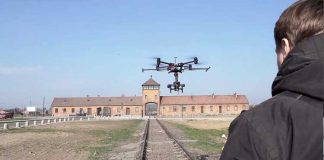 auschwitz-drone-shot