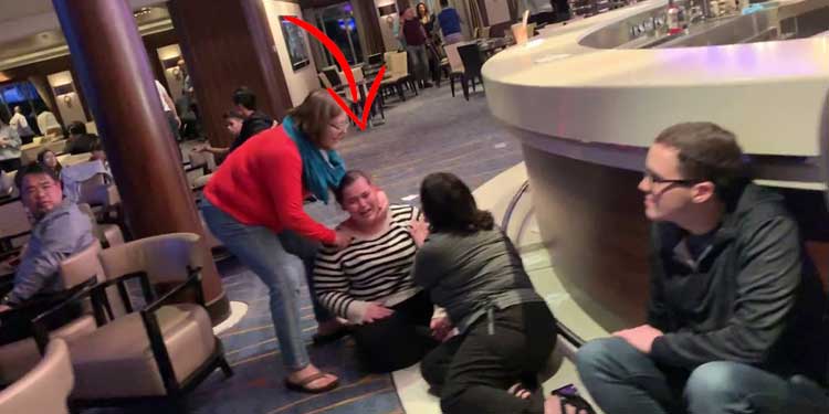 Man Captures a Terrifying Moment on Cruise Ship