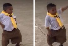 kid adorable dance routine