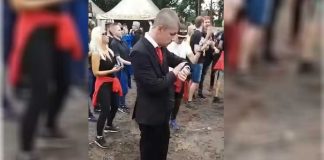 Everyone Thought This Guy Was Weird for Wearing a Suit in a Festival-but He Starts Dancing and Shocks Everyone