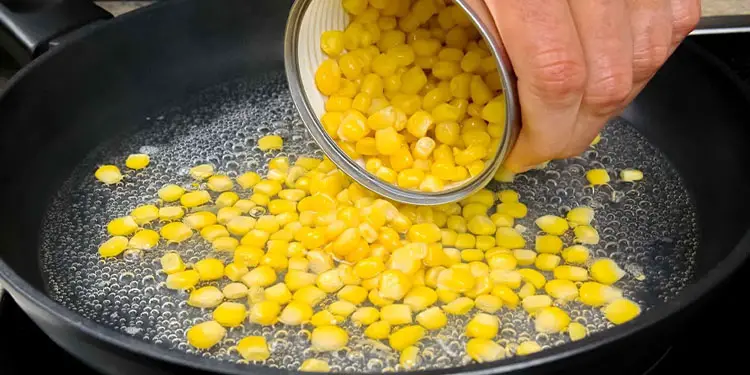 canned corn receipe