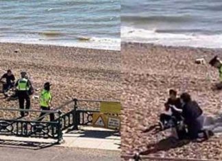 lockdown-beachgoers
