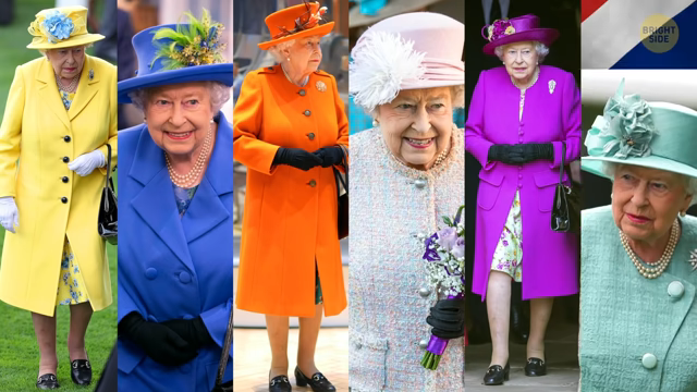 why queen carries her purse all the time