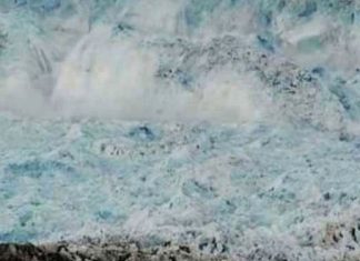 glacier-calving