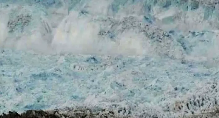 glacier-calving